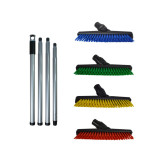 SYR Heavy-Duty Angled Stiff Brush Tile Grout Cleaning Set Colour Coded