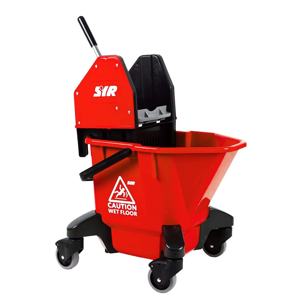 TC20 Commercial Mop Bucket Set Red Floor Cleaning Starter Kit