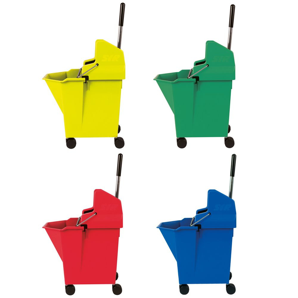 SYR Kentucky Ladybug 9 litre Mop Colour Coded Compact Bucket and Wringer
