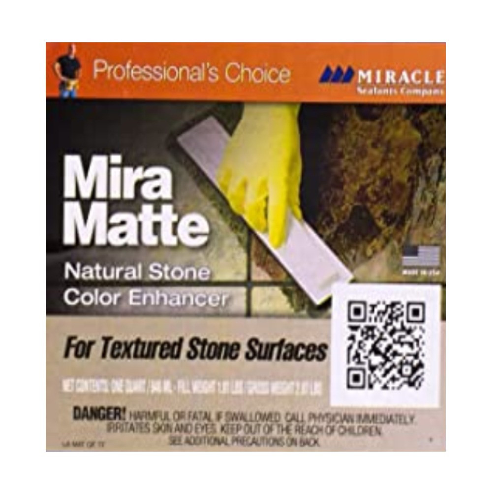 Miracle Sealants Mira Matte Textured Stone Colour Enhancer