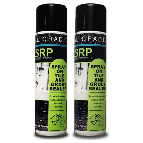 SRP Grout Sealer Tile Protector Spray for Natural Stone, Tile and Masonry