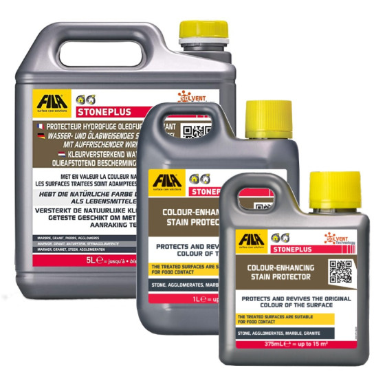 Fila StonePlus Colour Enhancing Stain Protector for Natural Stone 