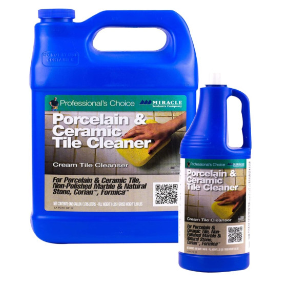 Tile grout cleaner uk Miracle Sealants Porcelain and Ceramic Tile Cleaner Cream Tile Cleanser