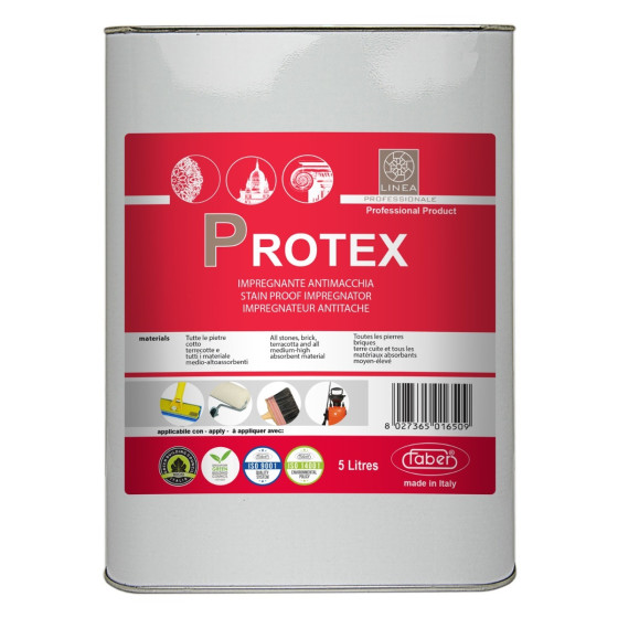 Faber Protex Stain Proof Treatment for Marble Granites Agglomerate Marbles and Natural Stones 5L