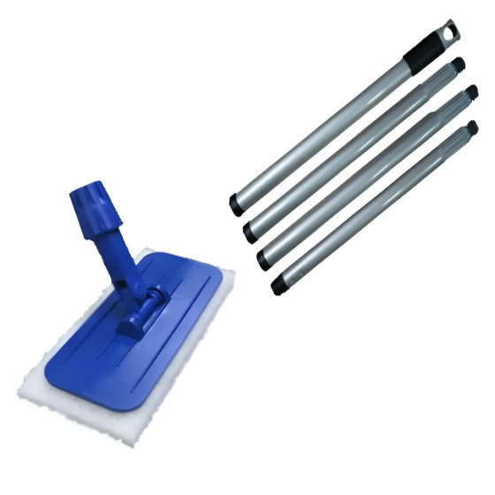 SYR Floor Scrubbing Pad Cleaning Kit scrub brush swivel head