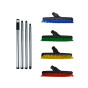 SYR Heavy-Duty Angled Stiff Brush Tile Grout Cleaning Set Colour Coded