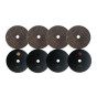 Suprashine Hybrid 5" Tooling for light grinding, honing and polishing 50 grit 100 grit 200 grit 400 grit 800 grit 1800 grit 3000 grit 8500 grit
