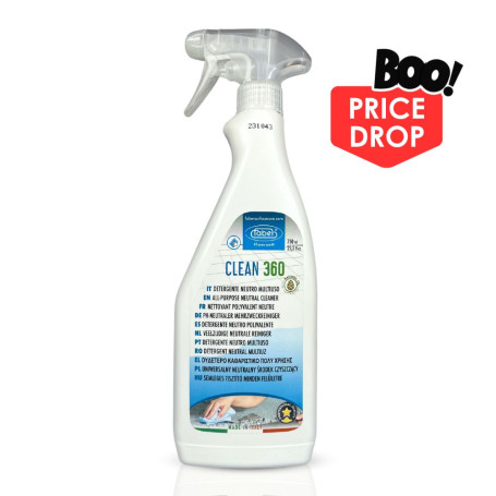 Tile and grout cleaner uk Faber Clean 360 all-purpose neutral pH cleaner