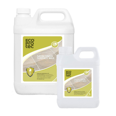 ECOPROTEC Satin Finish Surface Wax - Enhancing Stone Sealer