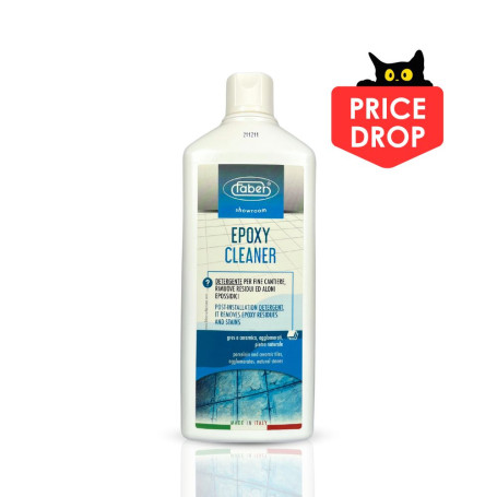 Tile grout cleaner uk Faber Epoxy Cleaner post-installation detergent removes epoxy residues and stains 