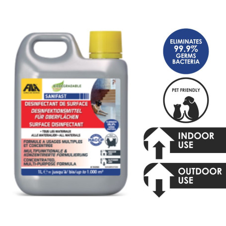 Fila Sanifast Surface Disinfectant For All Types of Surfaces