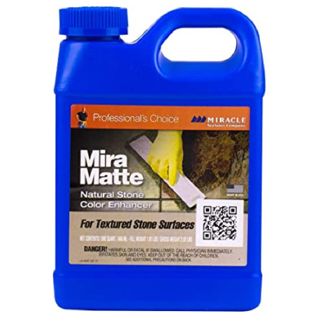 Miracle Sealants Mira Matte Natural Stone Colour Enhancer for Textured Stone 946ml