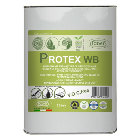 Faber Protex WB Water Repellent Impregnating Sealer for Natural Stone 5L