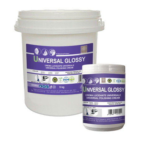 Faber Universal Glossy Polishing Cream for Natural Stone Marble Granite