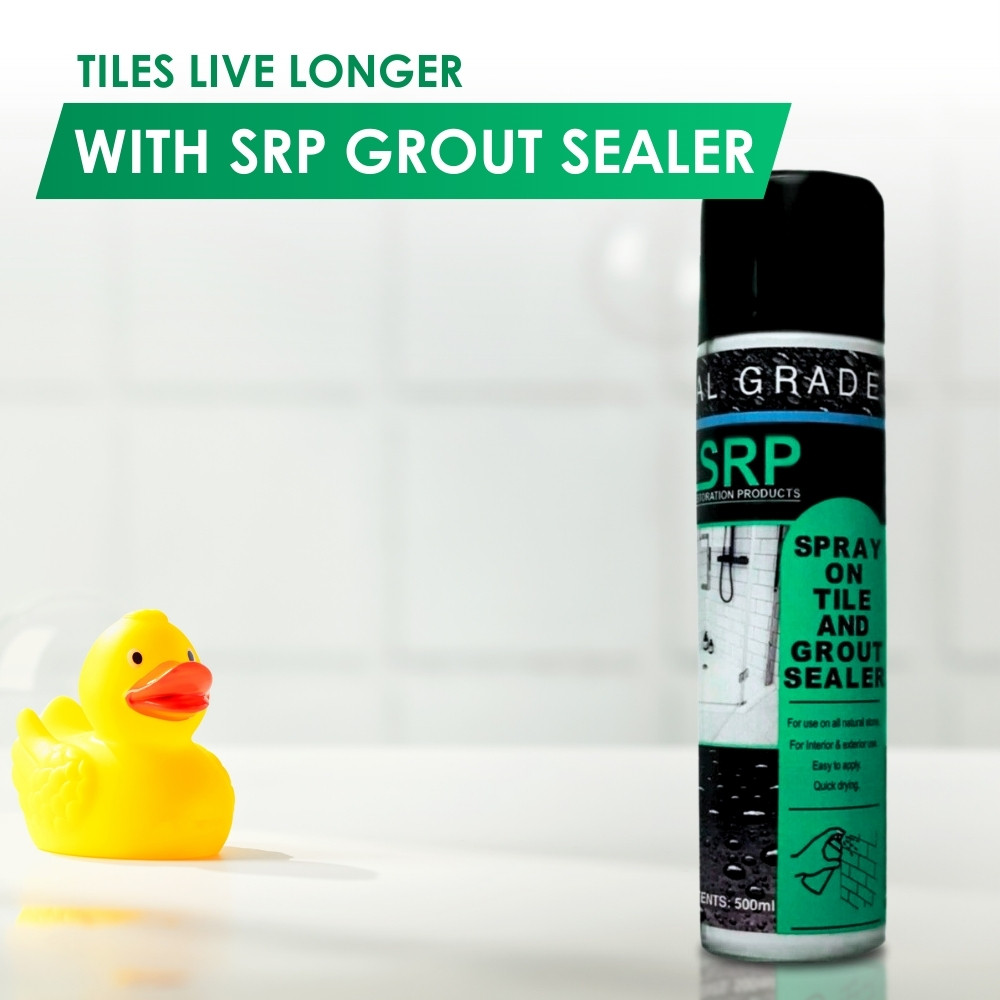 Tile and Grout Sealer Spray SRP Stone Tiling Protection