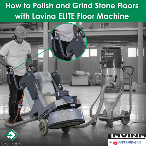 How to Polish and Grind Stone Floors - Lavina ELITE Floor Machine