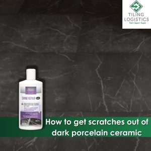 Faber Shine repair dark scratch repair tile shine porcelain tile repair buffing out scratches porcelain restoration cream scratch remover dark polished grazed porcelain ceramic
