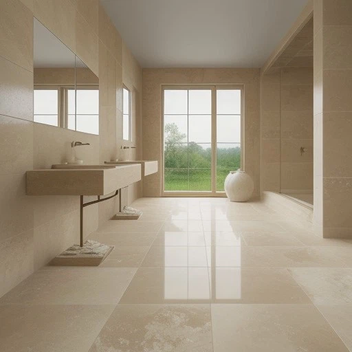 travertine floor travertine walls
